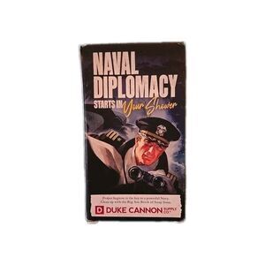 Duke Cannon Navel Supremacy brick soap bath shower men high sea ocean 10 oz man